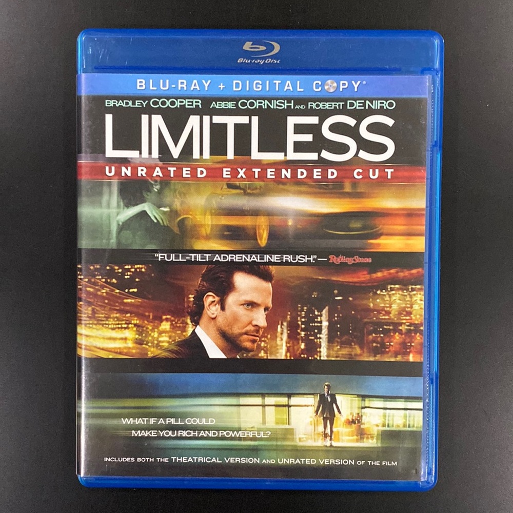 Limitless (Unrated Extended Cut) - Blu-ray